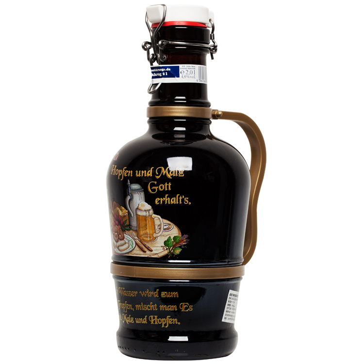 弗伦斯堡黑啤酒(4001啤酒美食黑)2L瓷瓶