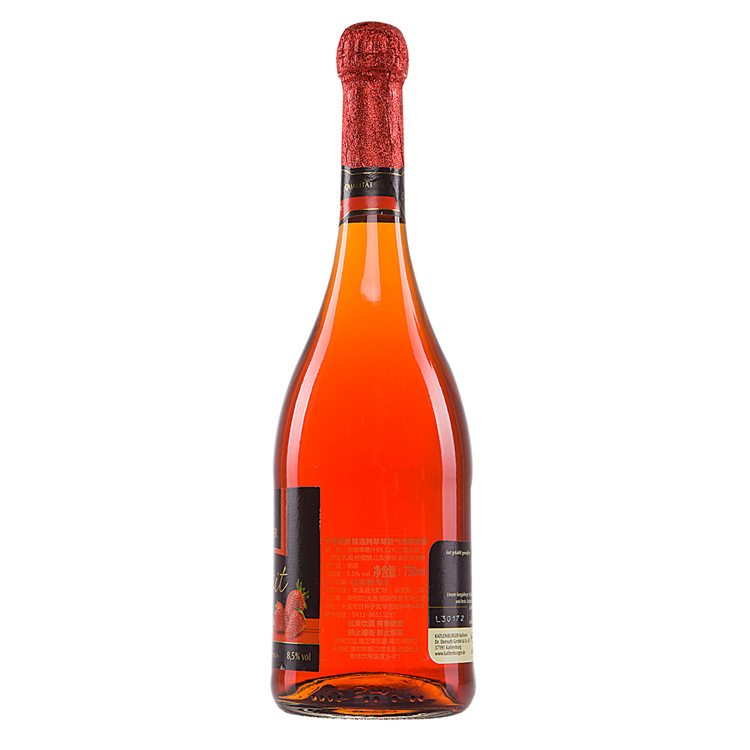 卡特伦堡 精选纯草莓微气泡浆果酒750ml瓶装