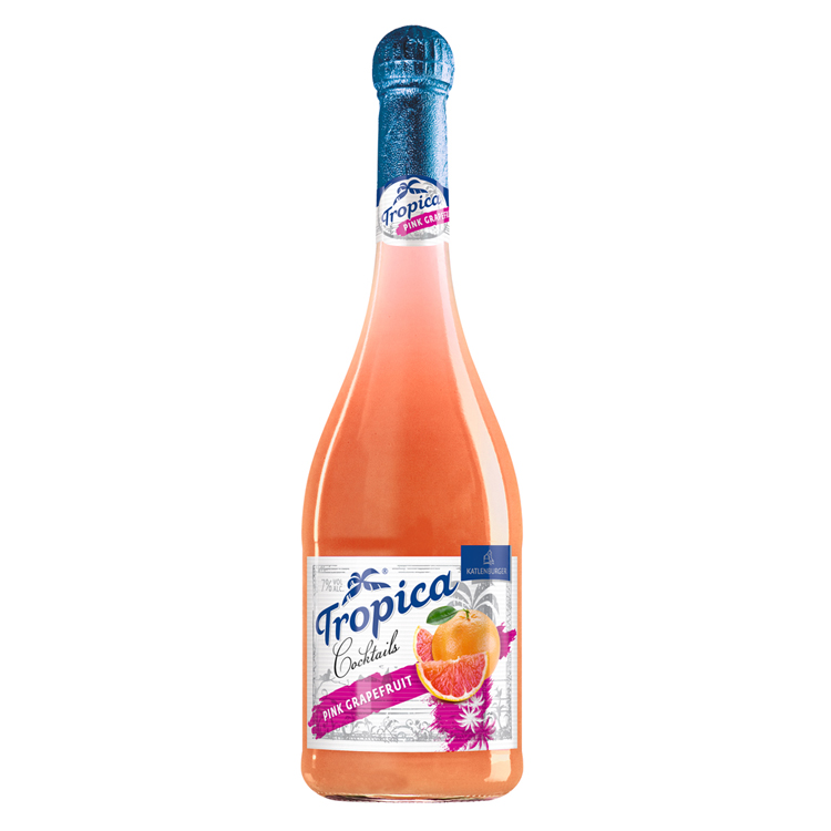 卡特伦堡 热带粉红葡萄柚鸡尾酒750ml瓶装