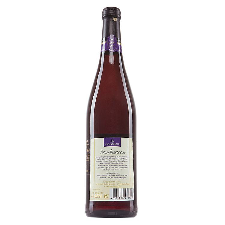 卡特伦堡 黑莓浆果酒（传统装）750ml瓶装
