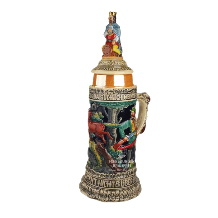 国王浮雕工艺陶瓷杯（125周年版）
