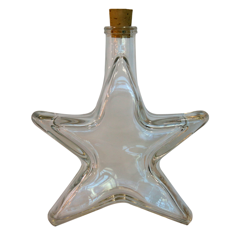 星星瓶 So028玻璃瓶 100ml+10014瓶塞