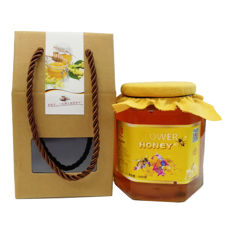 圣主山 百花蜂蜜蜂蜜礼盒660g袋装