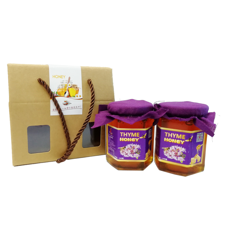 圣主山 百里香蜂蜜蜂蜜礼盒240g*2袋装