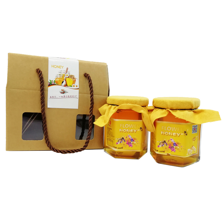 圣主山 百花蜂蜜蜂蜜礼盒660g*2袋装