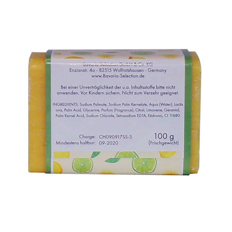 美茵河 柠檬味手工皂 100g（SS09-S）