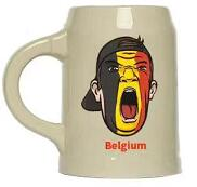 0.5L陶瓷杯（2022年世界杯-比利时）